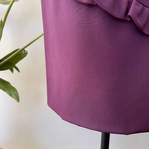 EUC Beautiful Ruffled Travilla Cocktail Dress - Picture 8 of 12